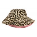 Adorable Leopard Print Sun Hat - Reversible!  See all matching accessories! 